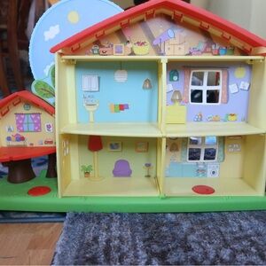 Colorful Kids Dollhouse Playset